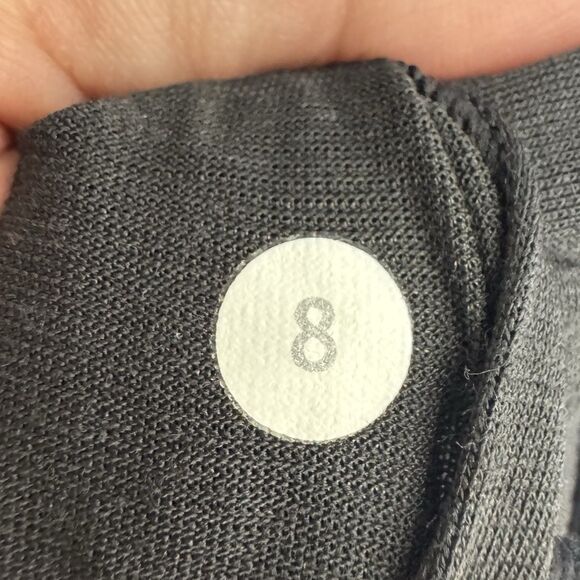 Lululemon Ready Go Tank Top Built in Sports Bra Womens 8 Black Yoga Running Gym - Picture 6 of 6